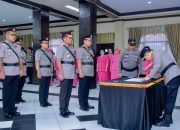 Kapolda Gorontalo Pimpin Sertijab Empat PJU, Salah Satunya Jabatan Wakapolda