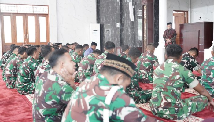 Gorontalo Dilanda Kekeringan, Korem 133/NW Gelar Shalat Istisqa Mohon Hujan