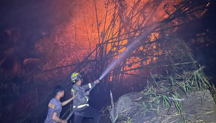 Dua Hari Beruntun, Tim Gabungan Polda Gorontalo Jinakkan Karhutla di Bone Bolango