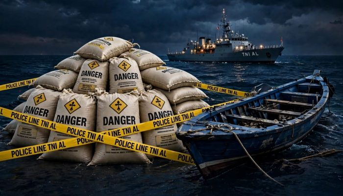 Heboh, 3 Ton Sianida dari Filipina Disergap di Gorontalo