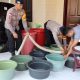 Brimob Polda Gorontalo Hadir, 10 Ribu Liter Air Selamatkan Warga Tibawa