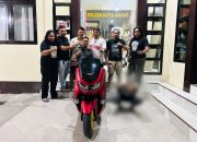 Ternyata Anak Tiri Korban, Pelaku Curanmor di Gorontalo Dibekuk Polisi