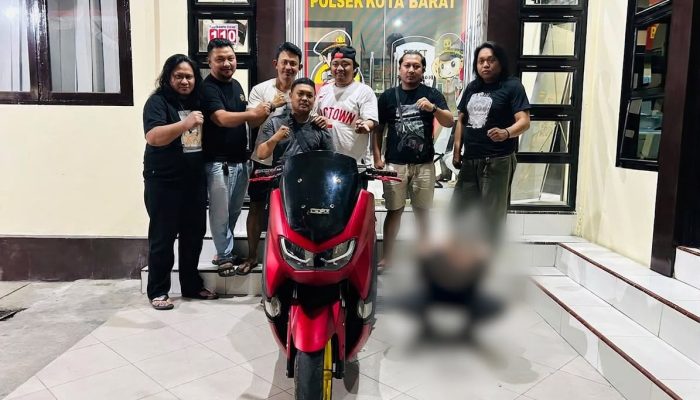 Ternyata Anak Tiri Korban, Pelaku Curanmor di Gorontalo Dibekuk Polisi