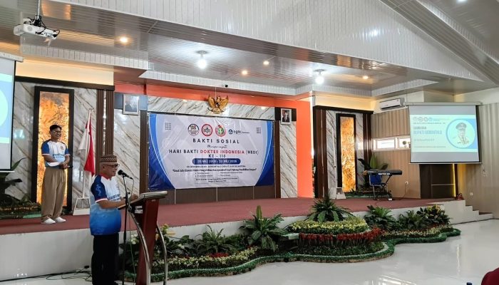 Guru dan Dokter Pilar Bangsa, Bupati Gorontalo Apresiasi HBDI ke-118