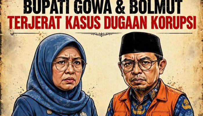 Kurang dari Sepekan Dua Bupati Terjerat Kasus Dugaan Korupsi