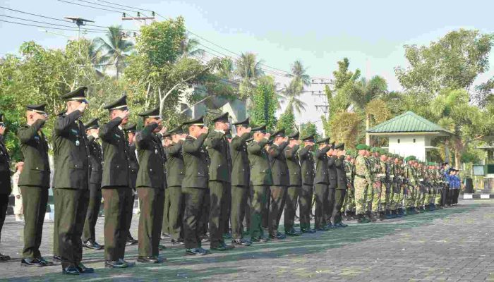 Korem 133/NW Teguhkan Ikrar Kesetiaan di Hari Kesaktian Pancasila 2026