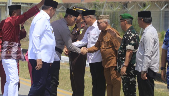 Sofyan Puhi Sambut Hangat Kedatangan Kapolda Gorontalo Yang Baru