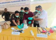 Kejari Kabupaten Gorontalo Tunjukan Komitmennya, Babuk 20 Perkara Dimusnahkan